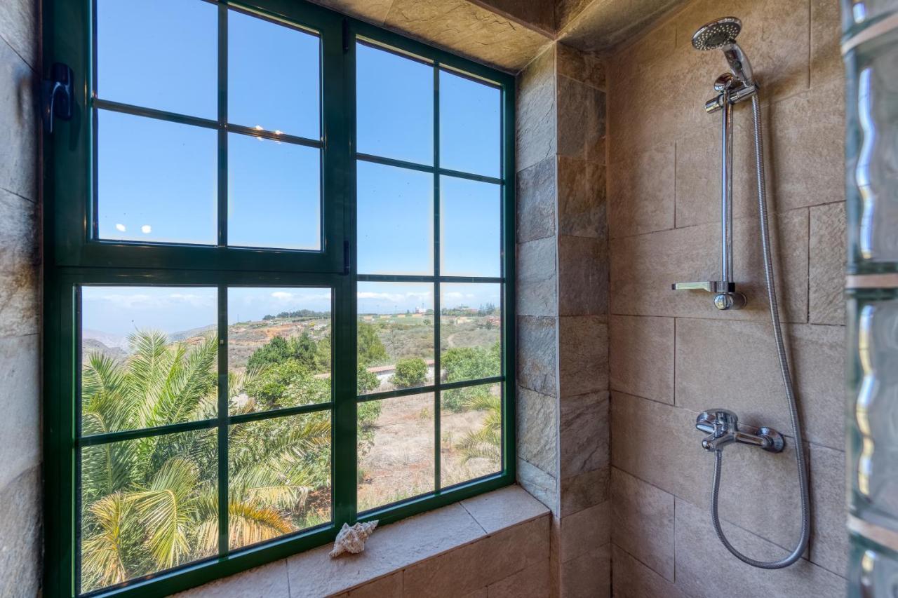 Villa Rural El Poleo D&R Con Piscina Climatizada Privada Y Solarium Pico de Viento Exterior foto