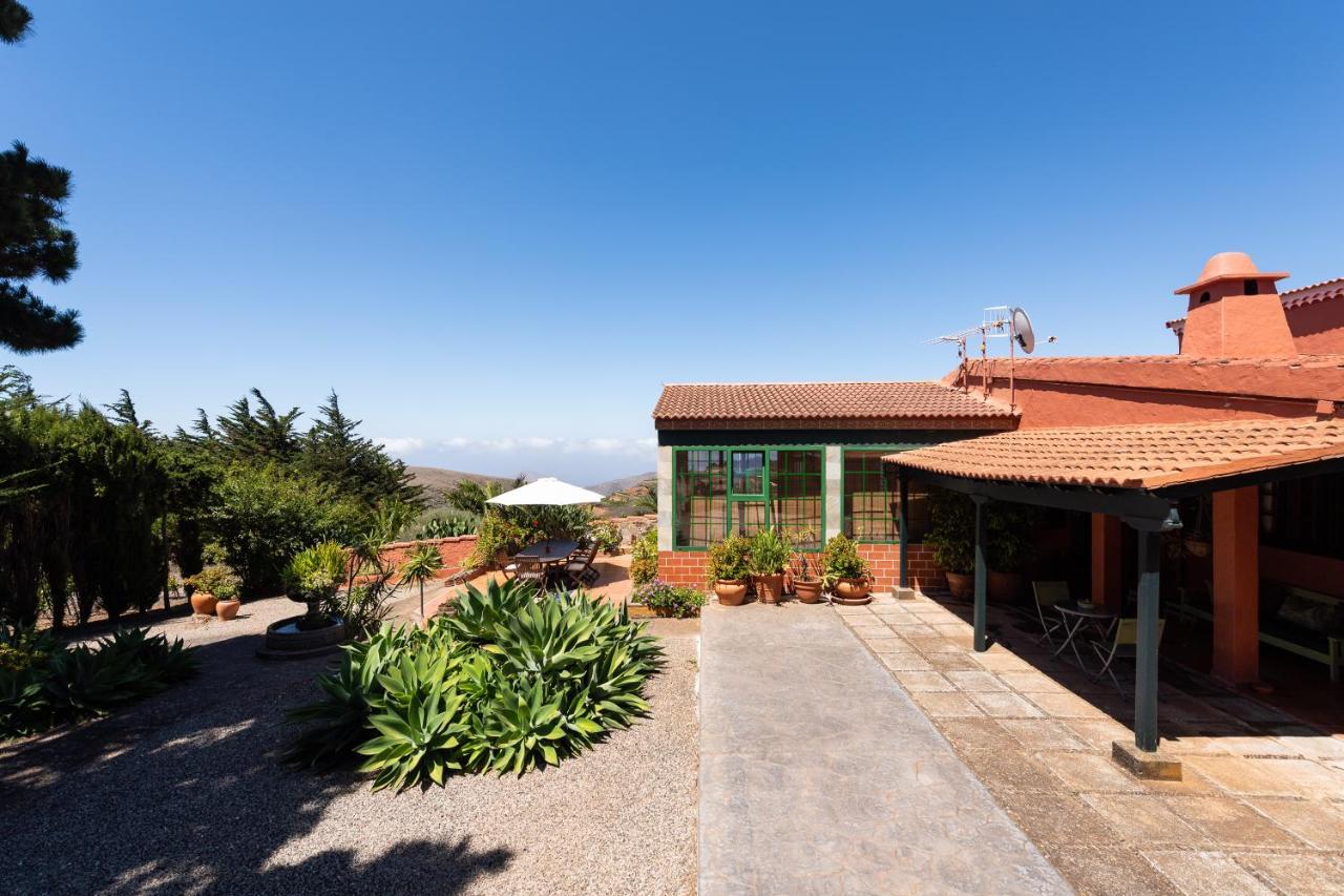 Villa Rural El Poleo D&R Con Piscina Climatizada Privada Y Solarium Pico de Viento Exterior foto