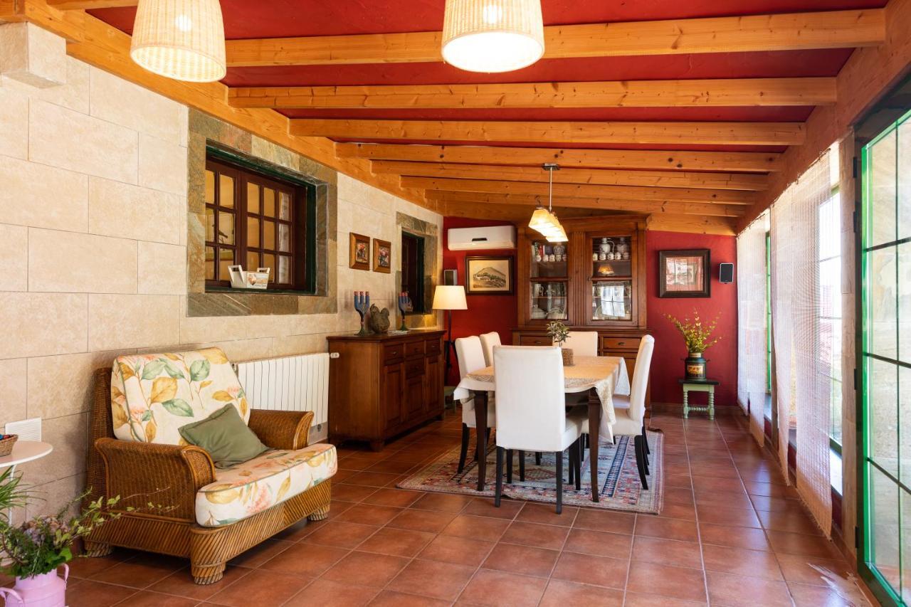 Villa Rural El Poleo D&R Con Piscina Climatizada Privada Y Solarium Pico de Viento Exterior foto