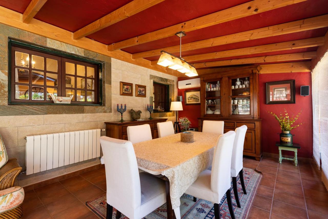 Villa Rural El Poleo D&R Con Piscina Climatizada Privada Y Solarium Pico de Viento Exterior foto