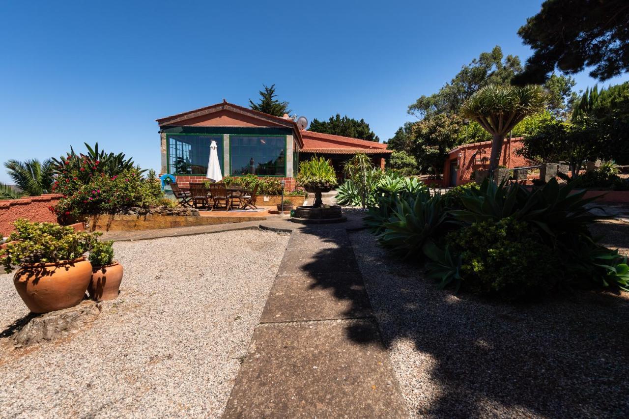 Villa Rural El Poleo D&R Con Piscina Climatizada Privada Y Solarium Pico de Viento Exterior foto