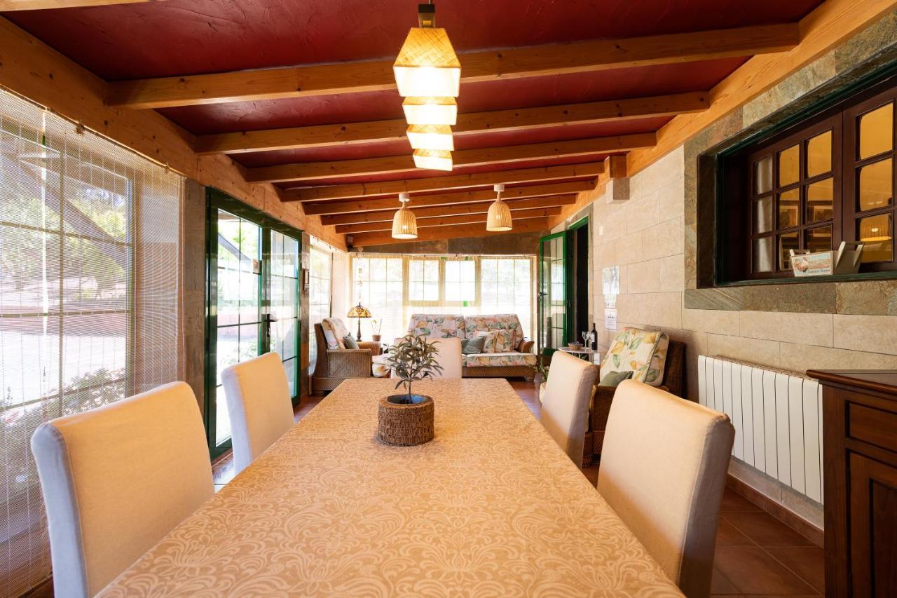 Villa Rural El Poleo D&R Con Piscina Climatizada Privada Y Solarium Pico de Viento Exterior foto