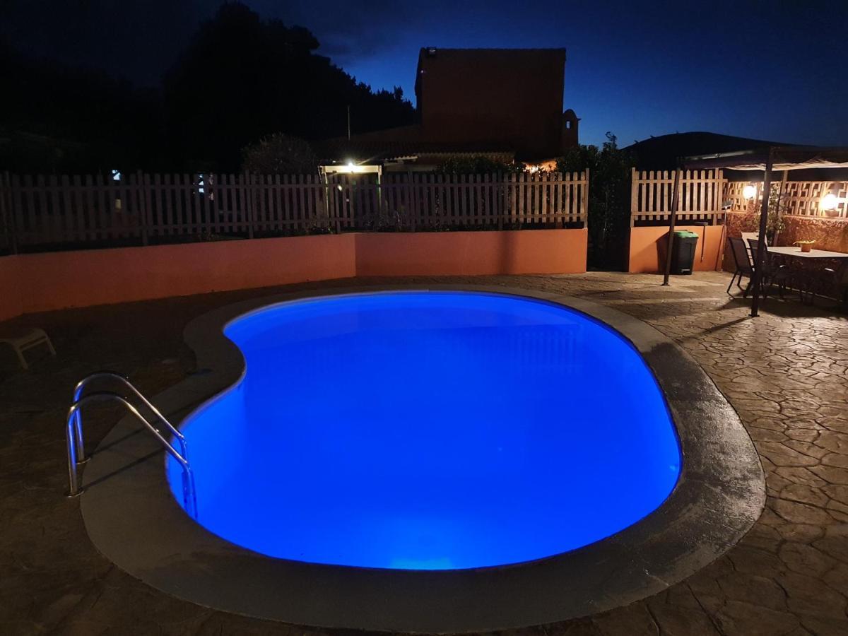 Villa Rural El Poleo D&R Con Piscina Climatizada Privada Y Solarium Pico de Viento Exterior foto