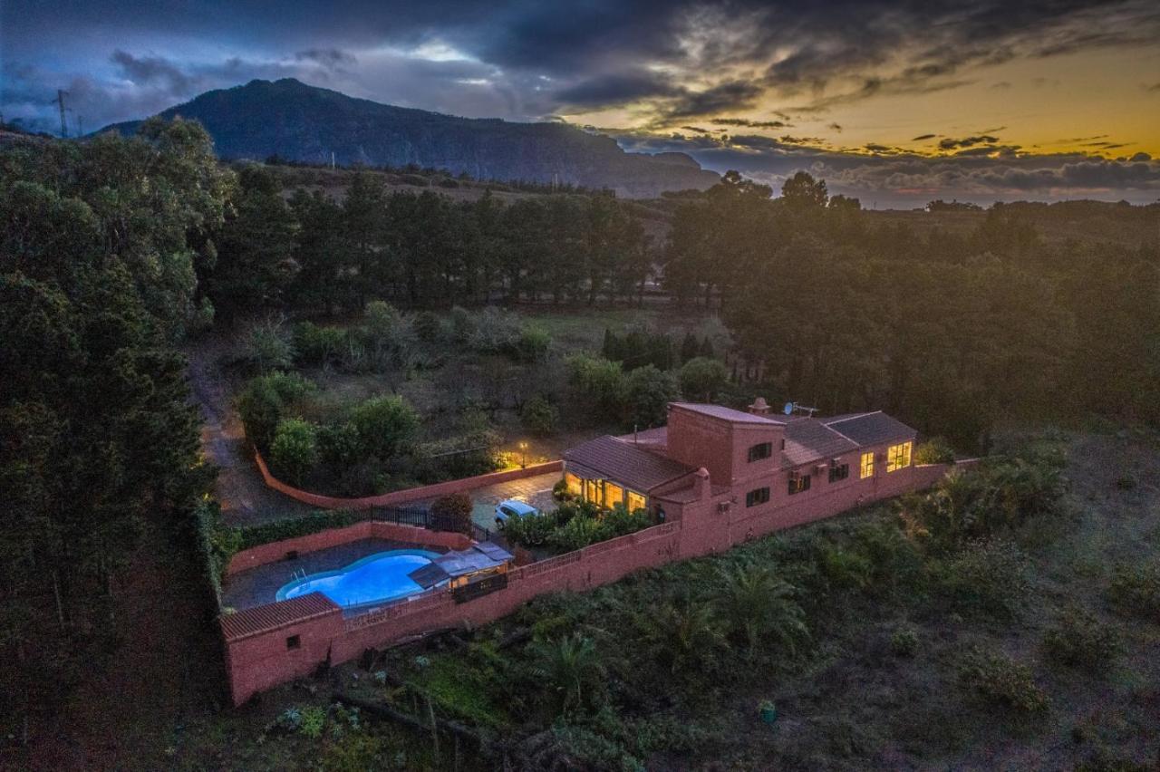 Villa Rural El Poleo D&R Con Piscina Climatizada Privada Y Solarium Pico de Viento Exterior foto