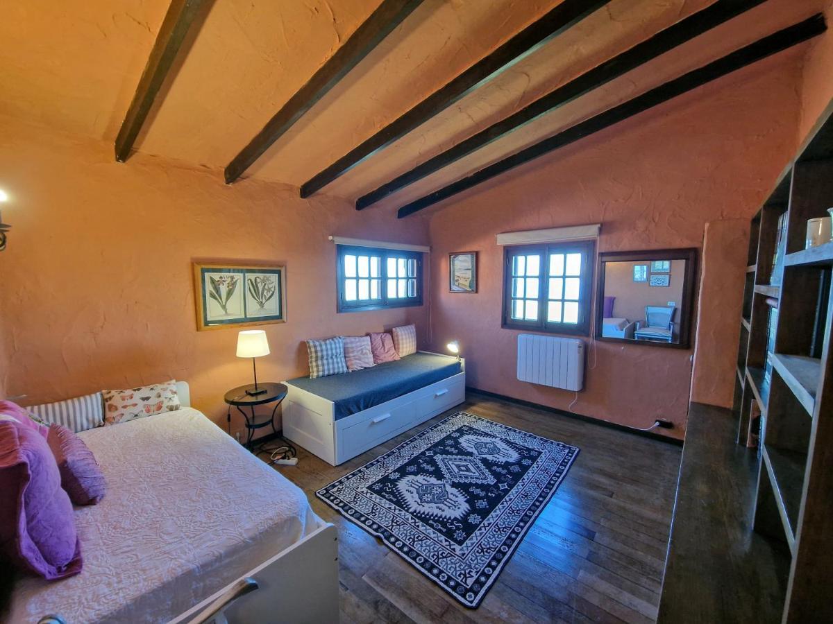 Villa Rural El Poleo D&R Con Piscina Climatizada Privada Y Solarium Pico de Viento Exterior foto
